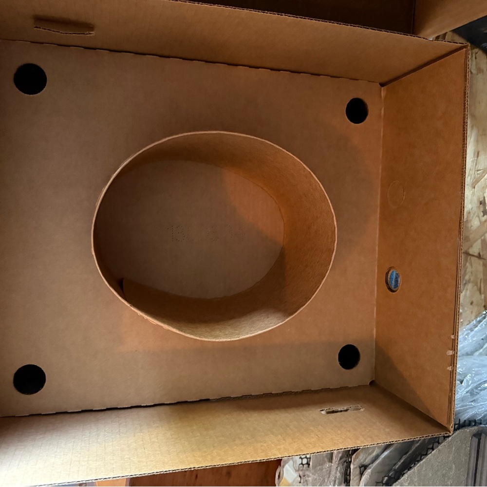 Charlie 1 Horse Hat Co. Storage BOX- Western Cowboy Hat Box Rope Lariat Print - Picture 5 of 5